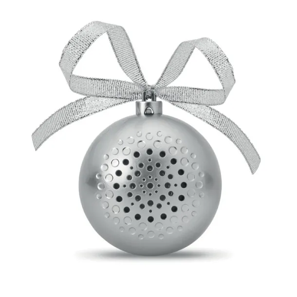 JINGLE BALL Speaker Christmas ball Silver