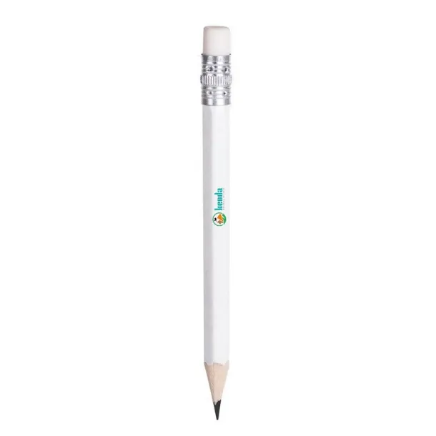  Pencil, miniature, eraser white