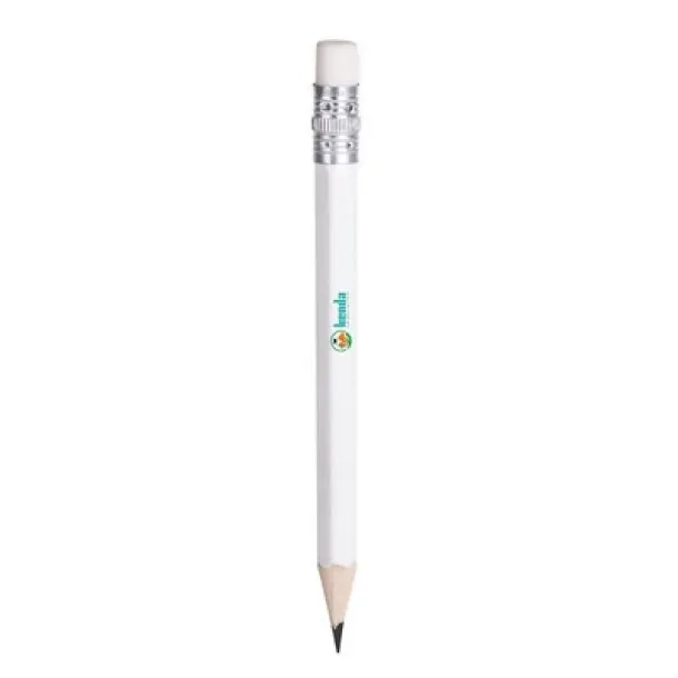  Pencil, miniature, eraser white