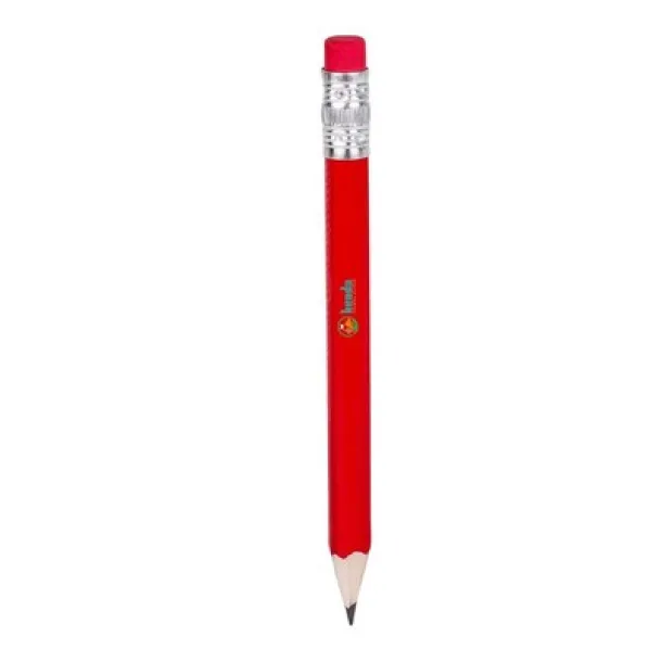  Pencil, miniature, eraser red