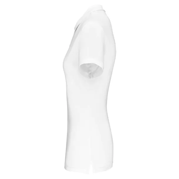  Ženska 180 pique organska polo majica, 180 g/m2 - Kariban Bijela
