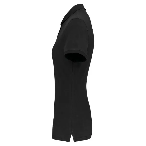  Ženska 180 pique organska polo majica, 180 g/m2 - Kariban Crna