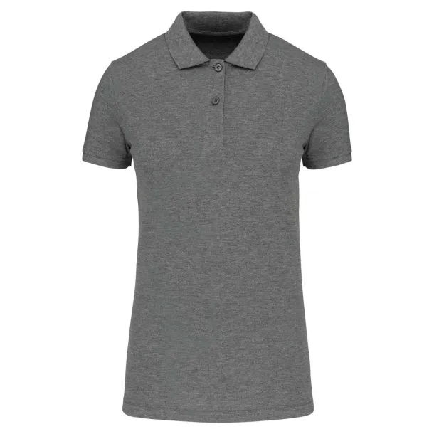  LADIES' ORGANIC 180 PIQUÉ POLO SHIRT - Kariban Grey Heather