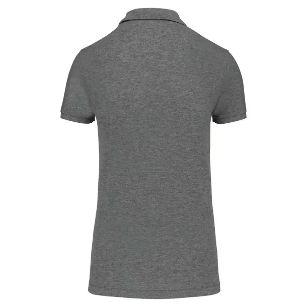  Ženska 180 pique organska polo majica, 180 g/m2 - Kariban Siva