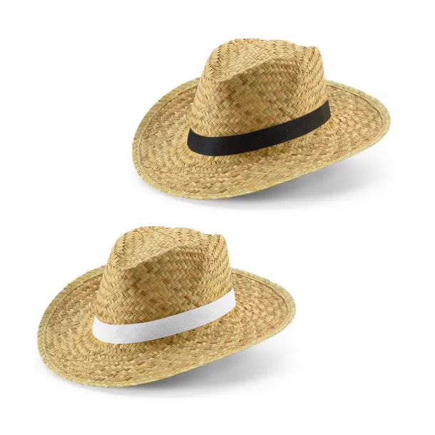 JEAN POLI Natural straw hat