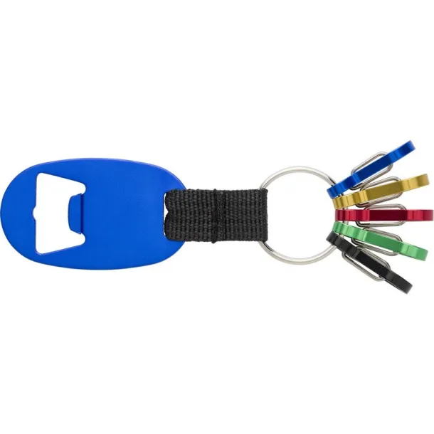  Keyring, bottle opener navy blue