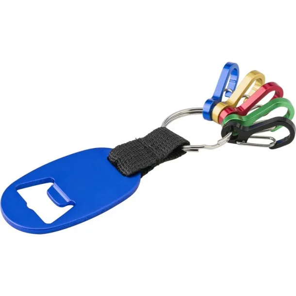  Keyring, bottle opener navy blue