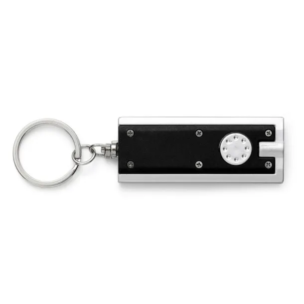  Keyring, 1 LED light Crna