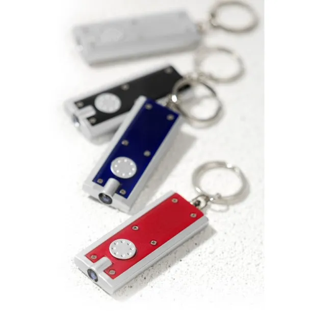  Keyring, 1 LED light Crna