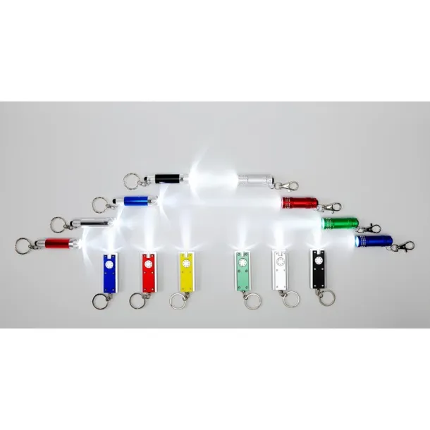  Keyring, 1 LED light Crna