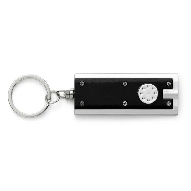  Keyring, 1 LED light Crna