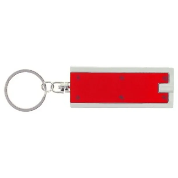  Keyring, 1 LED light red