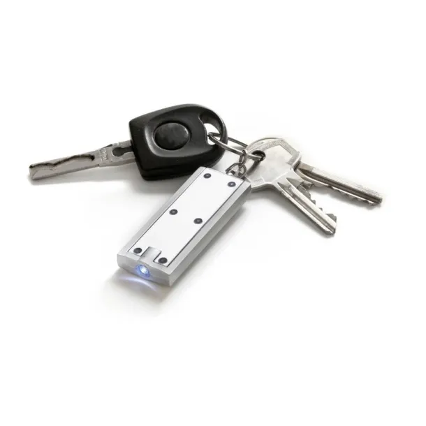  Keyring, 1 LED light Bijela