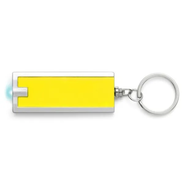  Keyring, 1 LED light yellow