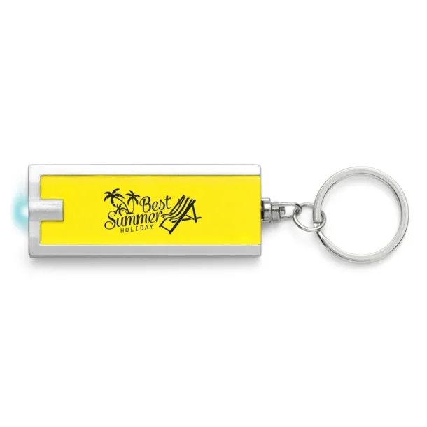  Keyring, 1 LED light yellow