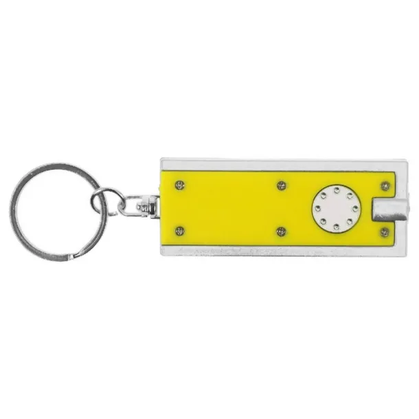  Keyring, 1 LED light Žuta