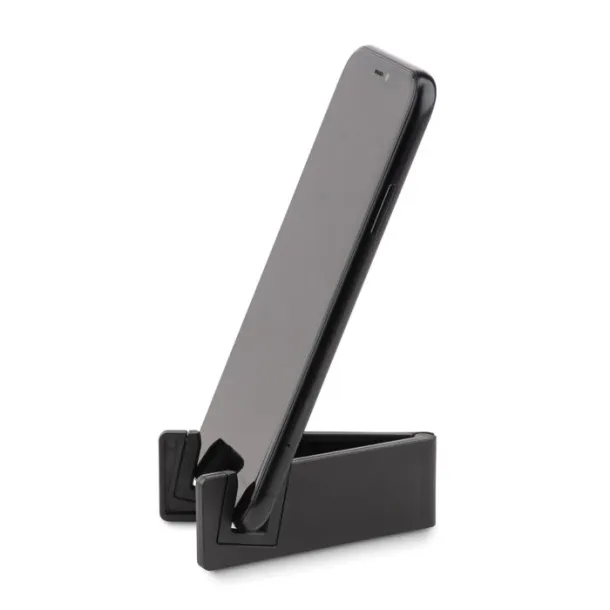 STANDOL+ Phone holder bamboo fibre/PP Black