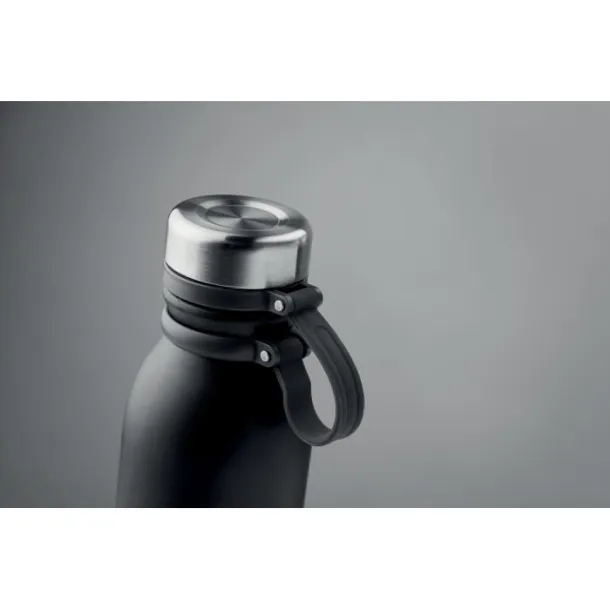 ICELAND 600ml double wall bottle Black