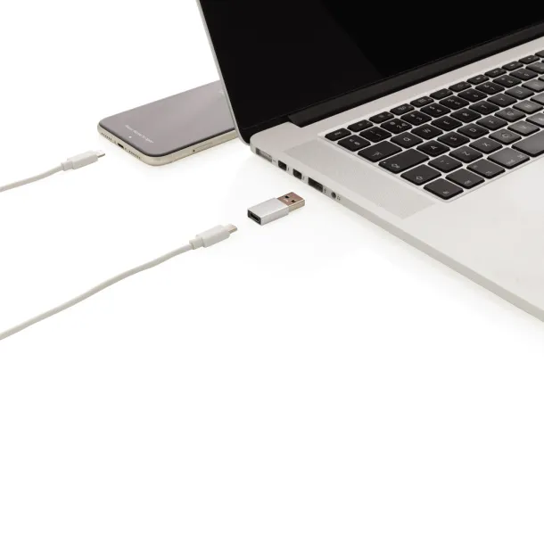  Adapter USB A na USB C - XD Collection Srebrna 