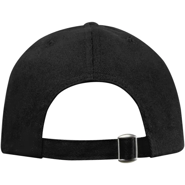 Trona 6 panel GRS recycled cap - Elevate NXT Solid black