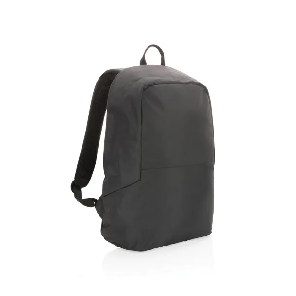  Impact AWARE™ RPET standardni ruksak protiv krađe, 15,6" - XD Collection Crna