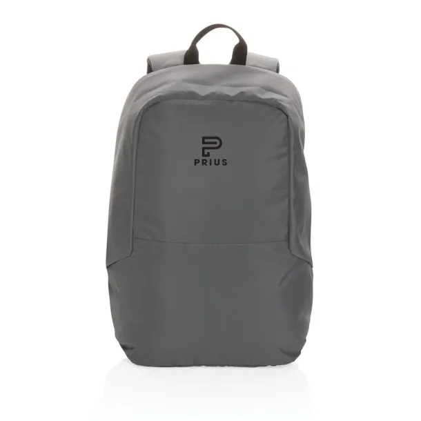  Impact AWARE™ RPET standard anti theft backpack - XD Collection Anthracite 