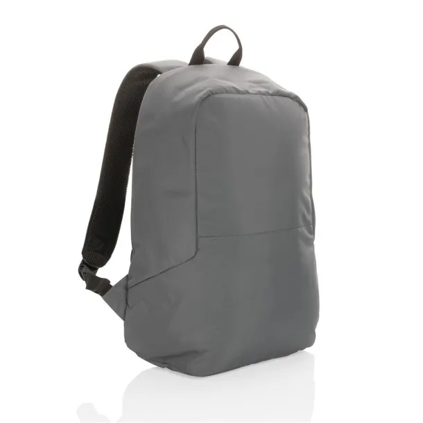  Impact AWARE™ RPET standard anti theft backpack - XD Collection Anthracite 