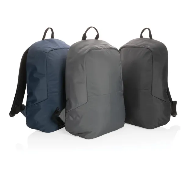  Impact AWARE™ RPET standard anti theft backpack - XD Collection Anthracite 