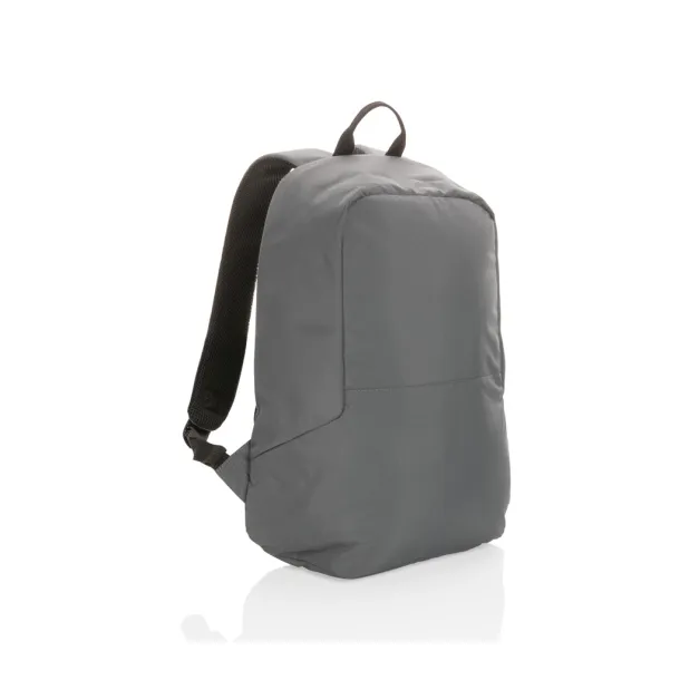  Impact AWARE™ RPET standard anti theft backpack - XD Collection Anthracite 