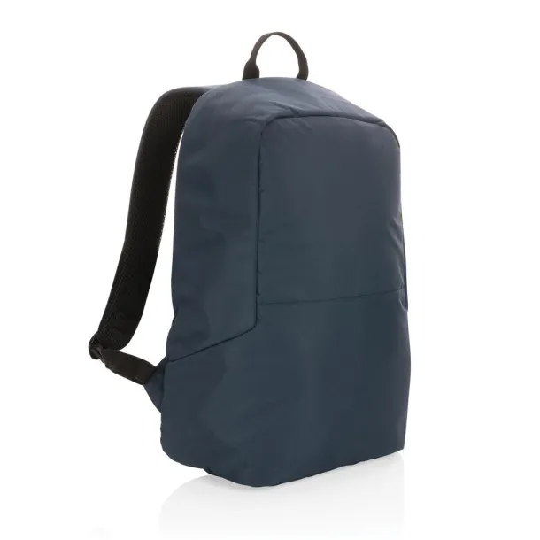  Impact AWARE™ RPET standard anti theft backpack - XD Collection Navy Blue 