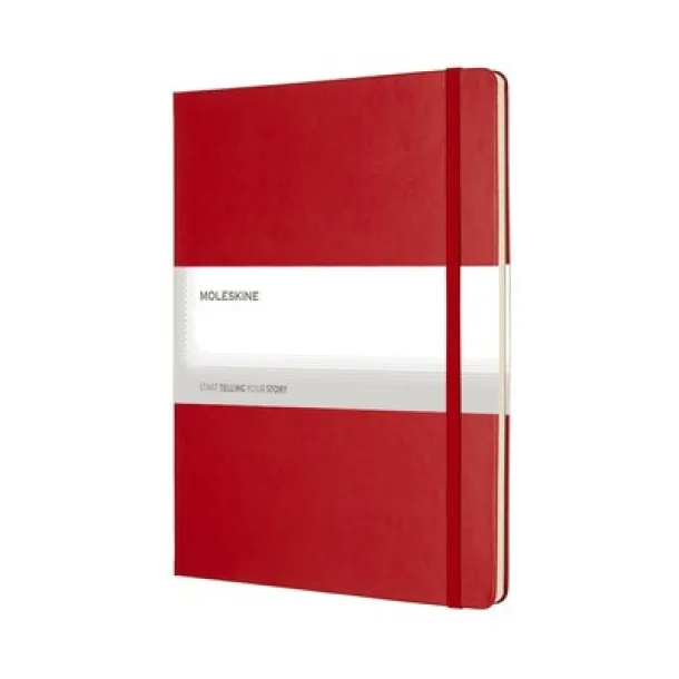  MOLESKINE notes cca A4 red