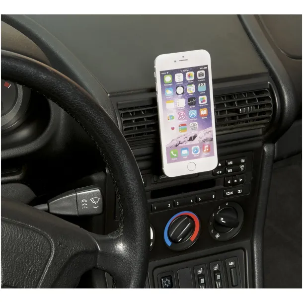 Mount-up magnetic smartphone stand Solid black