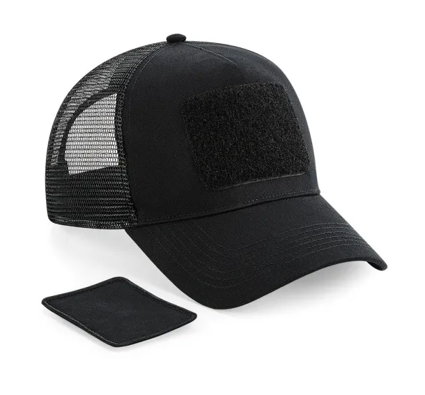  Patch Snapback Trucker - Beechfield Black