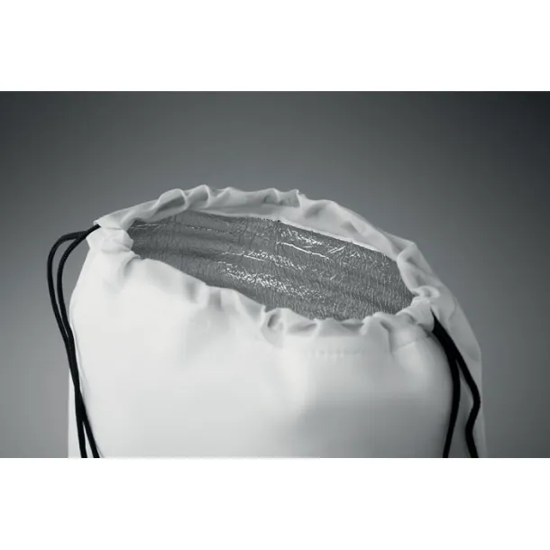 COOLTAS 210D Drawstring cooler bag White