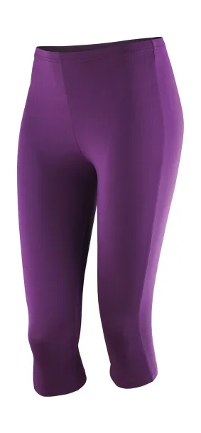  Women's Impact Softex® Capri Pants - Spiro Grape