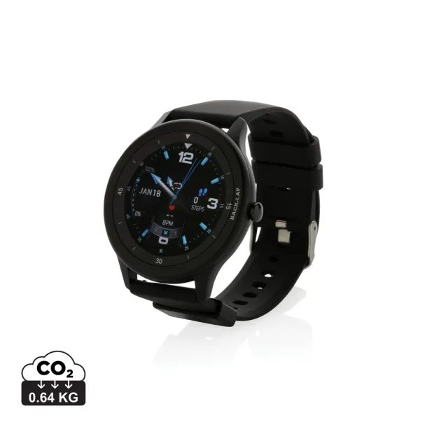  Swiss Peak RCS recycled TPU Watch - Swiss Peak Black 