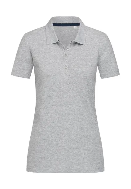  Hanna Polo Women - Stedman Grey Heather