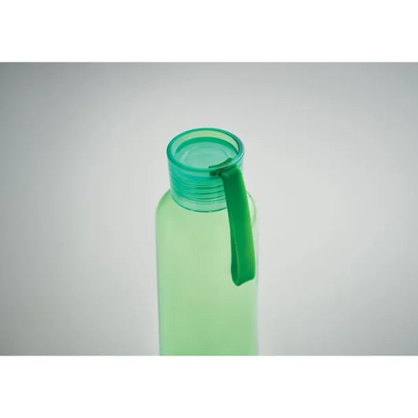 INDI Tritan boca s vješalicom, 500ml transparent green