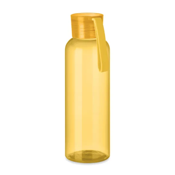 INDI Tritan bottle and hanger 500ml transparent yellow