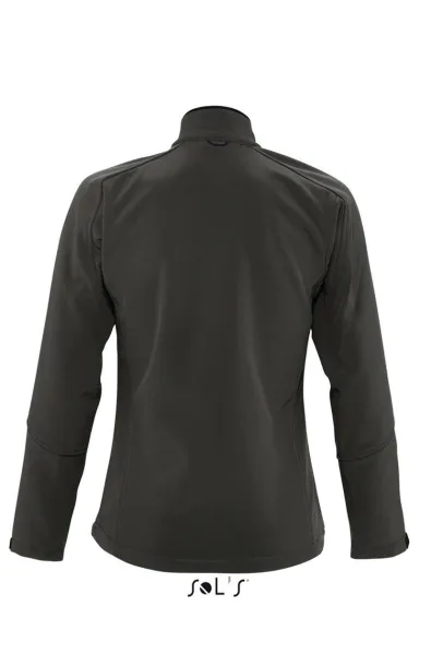  SOL'S ROXY - WOMEN'S SOFTSHELL ZIPPED JACKET - SOL'S Charcoal Grey