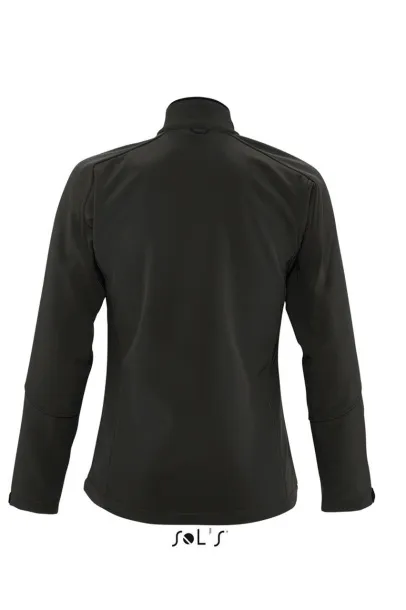  SOL'S ROXY - WOMEN'S SOFTSHELL ZIPPED JACKET - SOL'S Black