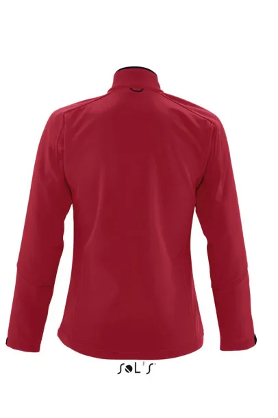  SOL'S ROXY - WOMEN'S SOFTSHELL ZIPPED JACKET - SOL'S Pepper Red