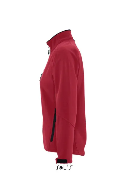  SOL'S ROXY - WOMEN'S SOFTSHELL ZIPPED JACKET - SOL'S Pepper Red