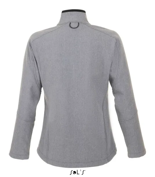  SOL'S ROXY - WOMEN'S SOFTSHELL ZIPPED JACKET - SOL'S Grey Melange