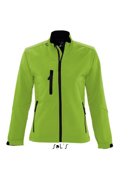  SOL'S ROXY - WOMEN'S SOFTSHELL ZIPPED JACKET - SOL'S Green Absinthe