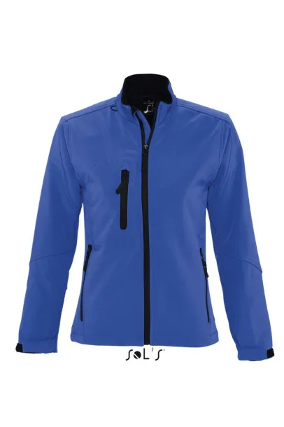  SOL'S ROXY - WOMEN'S SOFTSHELL ZIPPED JACKET - SOL'S Royal blue