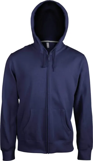  MEN'S FULL ZIP HOODED SWEATSHIRT - Kariban Navy