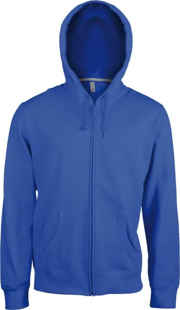  MEN'S FULL ZIP HOODED SWEATSHIRT - Kariban Light Royal Blue