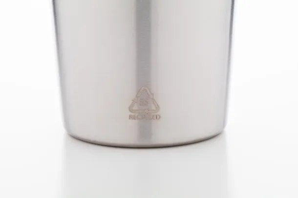 Redisha Mono šalica od recikliranog nehrđajućeg čelika, 350 ml Srebrna