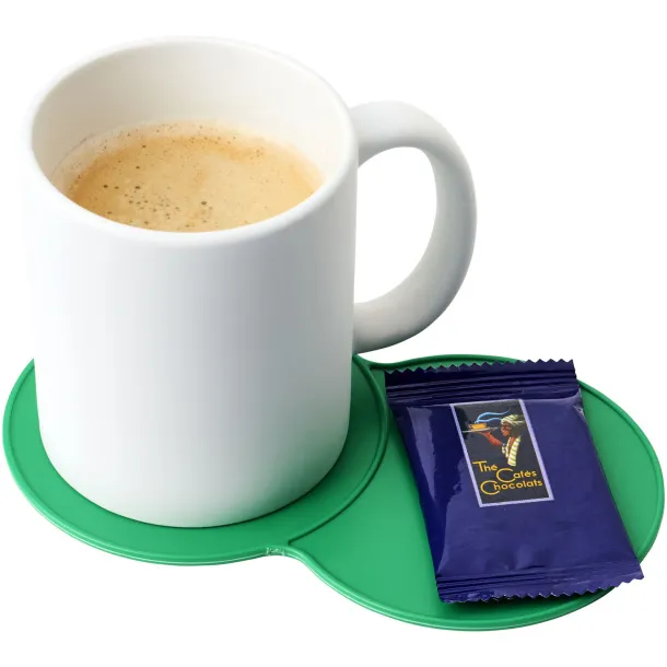 Sidekick plastic coaster - Unbranded Green